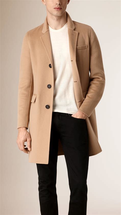 burberry cashmere coat men's